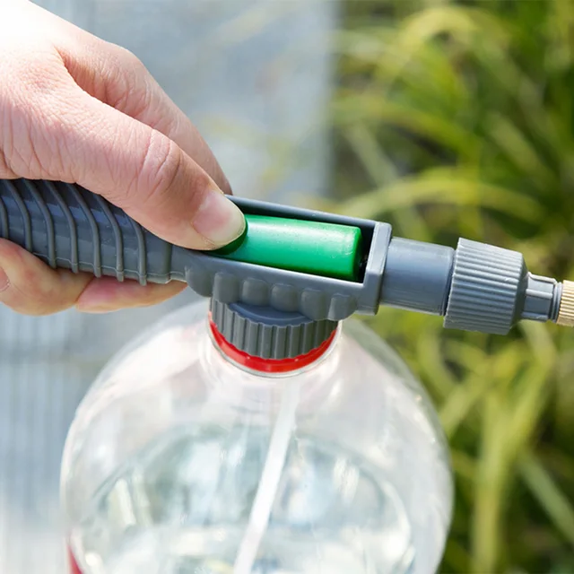 High Pressure Air Pump Manual Sprayer Adjustable Drink Bottle Spray Head Nozzle Garden Watering Tool Sprayer Agriculture Tools 4