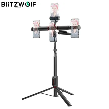 

BlitzWolf All In On Multifunctional Selfie Stick Tripod blutooth Remote Live Tripod Balance Stabilizer for Phones Sport Camera