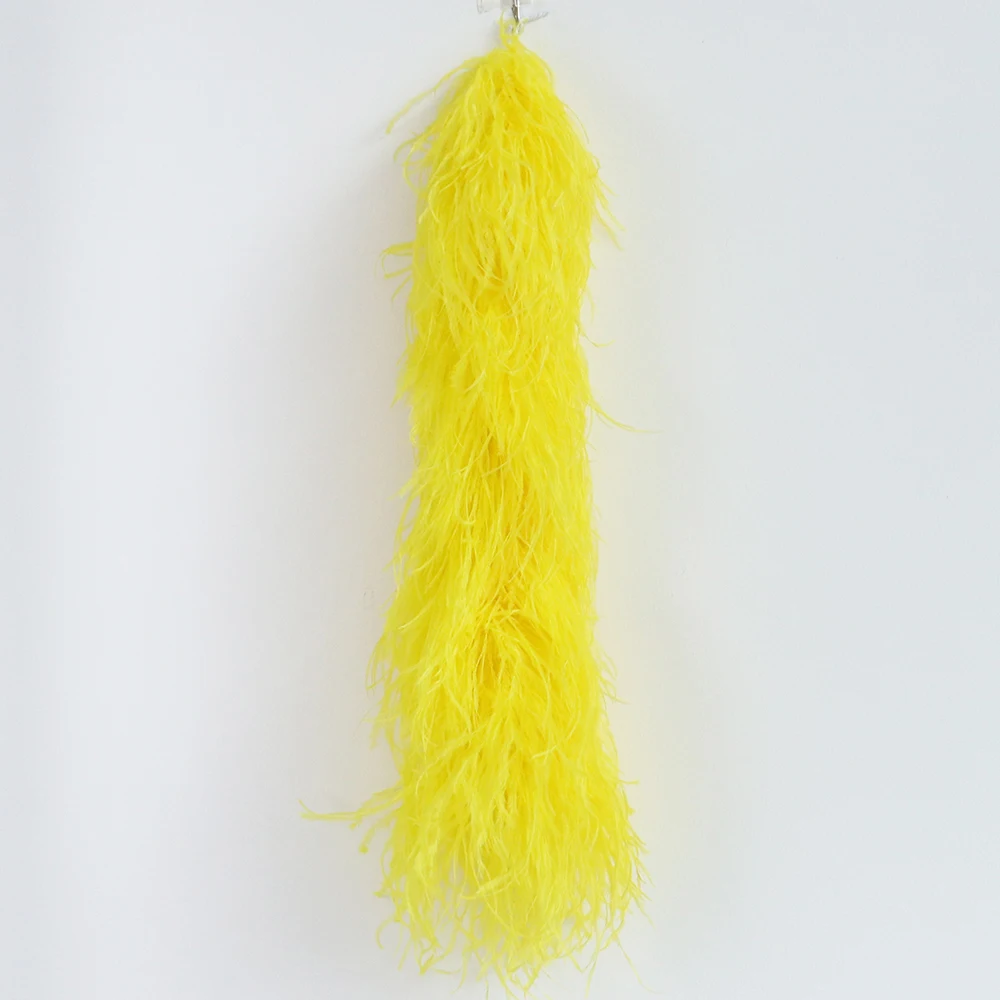 50Cm Fluffy Natural Ostrich Feather Boas Feathers for Crafts Decoration Wedding Evening Dress Decorative Christmas Tree Plumes