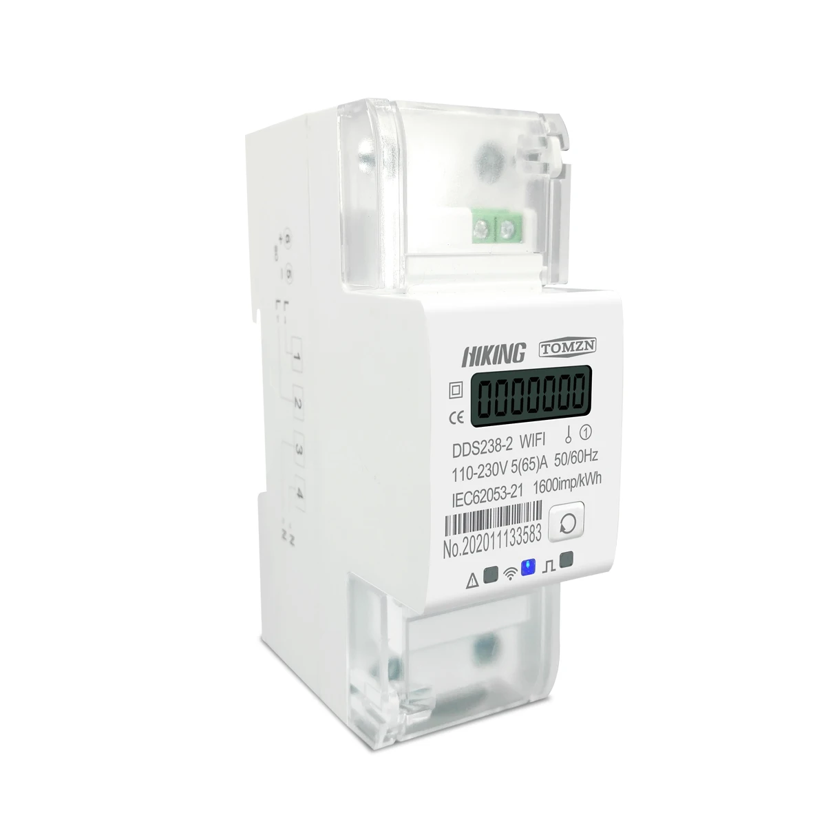 Single Phase Din Rail Wifi Smart Energy Meter Tuya - Single Phase 65a Din  Rail - Aliexpress