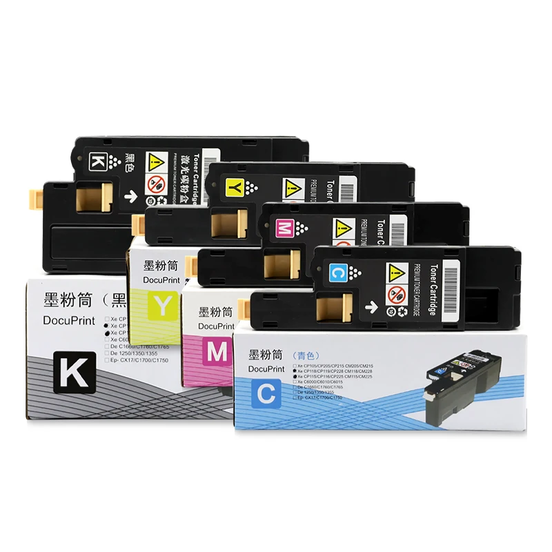 4 шт. картриджи с тонером тонер картридж совместим FUJI Xerox DocuPrinter CP115w CM115w CP115 CP116w CP225w