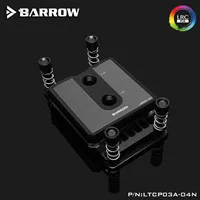 Барроу водоблок для процессора для AMD AM3 AM4 платформы выделенный LRC2.0 5V 3Pin высокой плотности Jetting микро-Водный LTCB03A-04N - Цвет лезвия: Pom Version