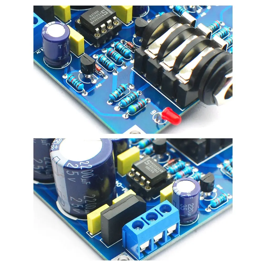 Hifi усилитель для наушников, комплект, SOLO, усилитель для наушников, diy комплекты, двойной NE5534, английский, SOLO, обновленная версия