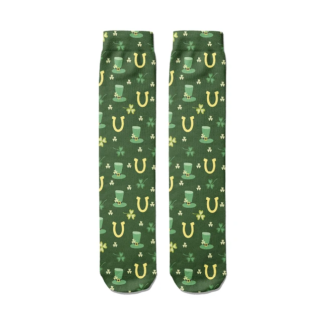 Fashion Horseshoe Cotton Socks For Women Men Leisure Sports Riding Compression Socks High Ankle Autumn Funny Horseshoe Socks Sox style1