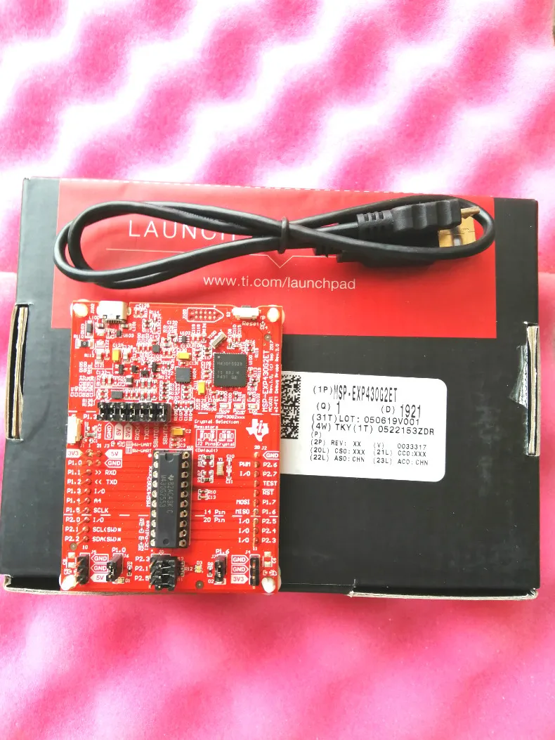 Msp-Exp430G2Et Schede Di Sviluppo E Kit-Msp430 Msp430G2 Launcher Con Traccia Di Energia
