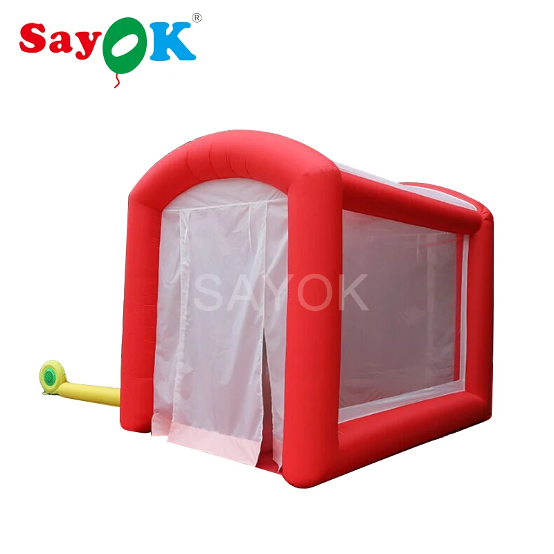 

Outdoor inflatable disinfection tent inflatable disinfection channel with free shipping