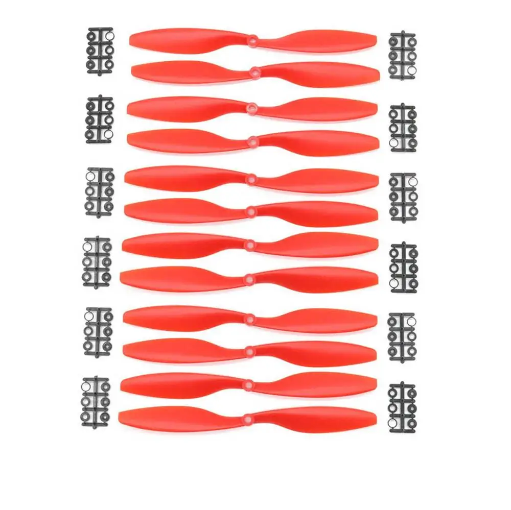 Red 6 пар пропеллер 10x4,5 cw/ccw для F450 F550 Квадрокоптер 1045 пропеллер в RC части и аксессуары - Цвет: Red