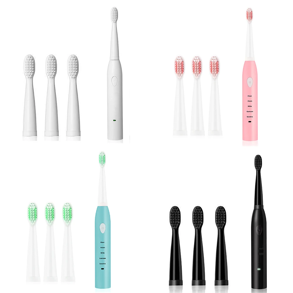 

Popular Digoo Rechargeable Sonic Electric Toothbrush IPX7 3 Modes +2 Brush Heads