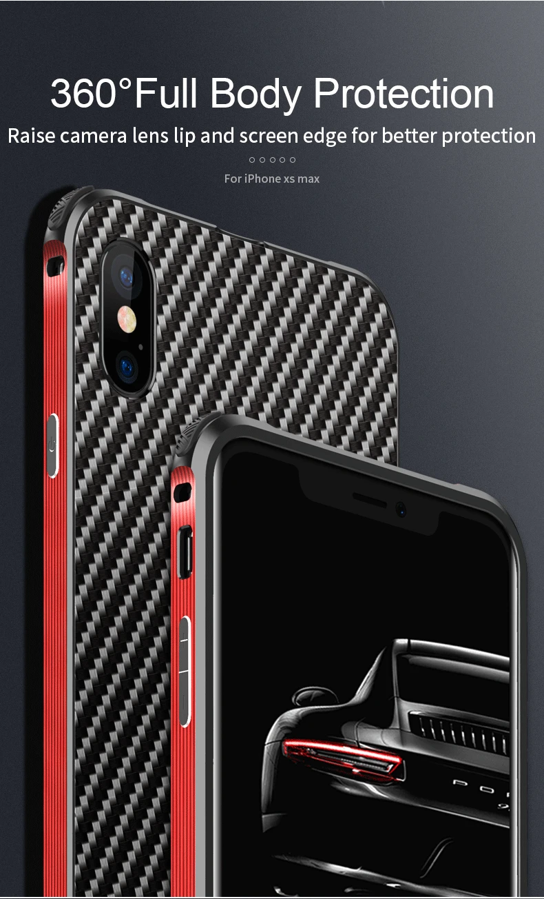 Beyour Runway Coque для iPhone XR чехол с металлической рамкой из углеродного волокна чехол Funda для iPhone 11 Pro Max XS Max X 8 7 Plus чехол для телефона