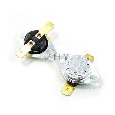 

2 Pcs 88C Celsius NC 2 Pin Soldered Temperature Controller Switch 10A AC250V