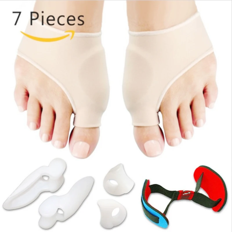 

Silicone Hallux Valgus Correction Tool Bunion Corrector Toe Straightener Foot Finger Separator Big Toe Protector Pedicure Tools