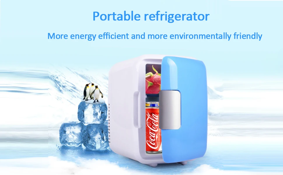 Eletric Home Refrigerator Fridge Home Dual-use Cool Warmer Beer Cooler Refrigerators Freezer