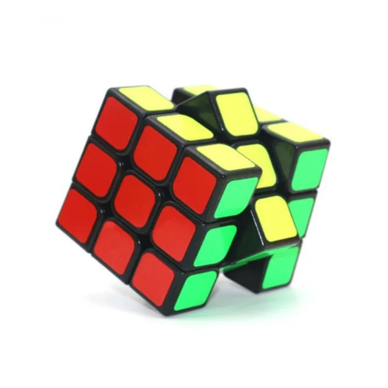 Qiyi 3x3x3 три слоя магический нео куб профессиональный конкурс скорость Cubo магические наклейки Пазлы куб игрушки для детей