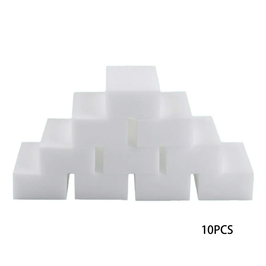 

10 Pcs itchen Practical Clean Magic Sponge Eraser Kitchen Cleaning Accessories Washing Tools