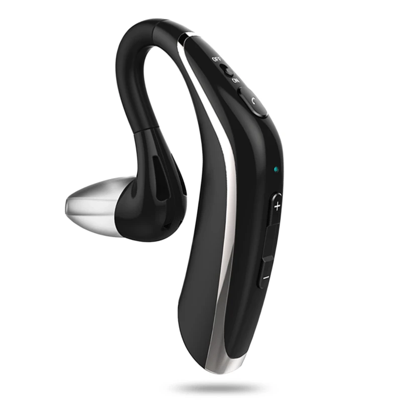 

U5 Bluetooth V5.0 Driver Earphones Wireless Ear Hook Bluetooth Headset Handsfree Business Earbuds With HD Mic For Sport Driving