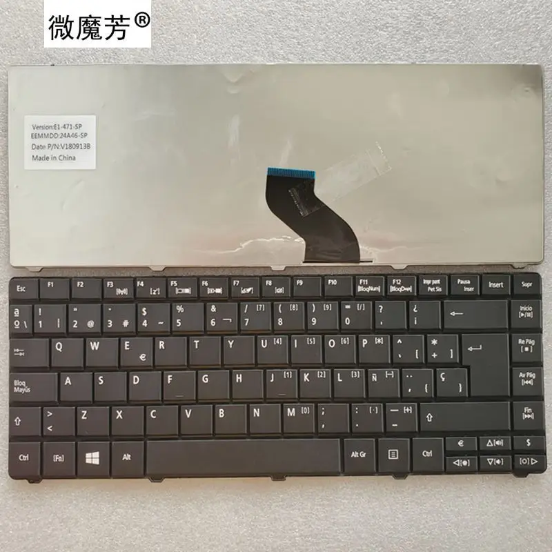 

SP Клавиатура для ноутбука Acer Aspire E1-421 E1-421G E1-431 E1-431G E1-471 E1-471G E1-451 E1-451G EC-471G