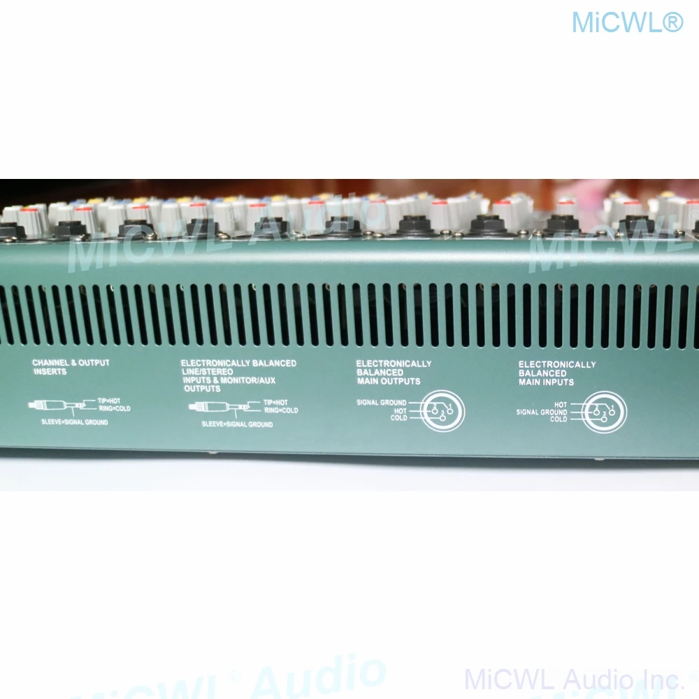 US $218.24 MiCWL 16 Channel Audio Mixer Record Mixing Console USB DSP Effect Professional USB 48V Stereo EQ