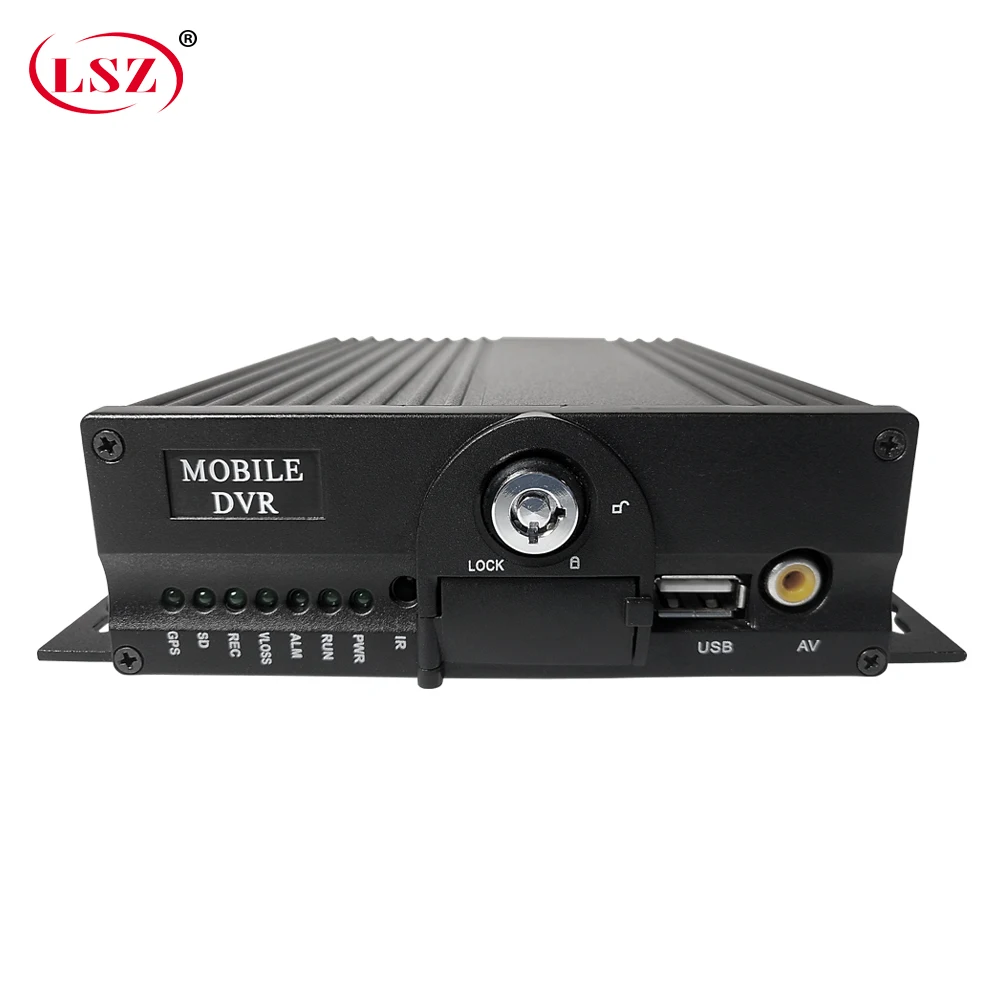 LSZ 4G сеть MDVR Автомобильный видеорегистратор Поддержка 4CH AHD 720P H.264 сжатие видео gps