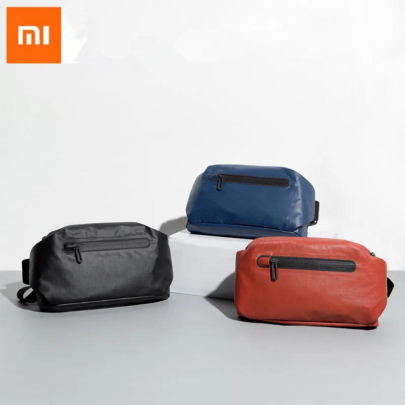 Xiaomi mijia 90 очков модная карманная сумка рюкзак водонепроницаемая поясная сумка 2 вида отрицательных способов сигнальная рампа