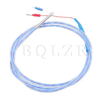 

BQLZR 100cm PT100A Waterproof Temperature Sensor Probe Threewire System Sensor