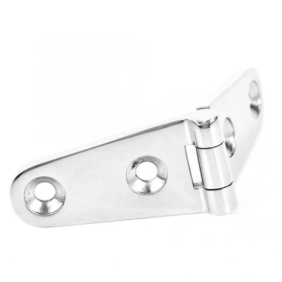 Шарнирная Петля из нержавеющей стали 4 отверстия установка мебели Аппаратные фитинги 103x27x4 мм нержавеющая сталь