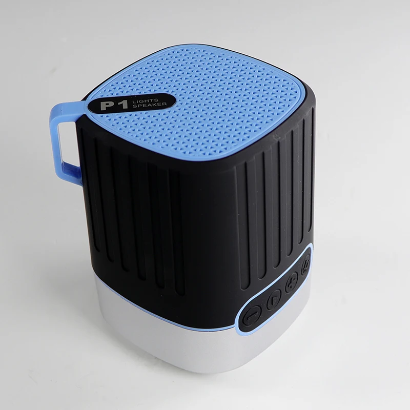 P1 беспроводной динамик мини-динамик с Bluetooth трещины светодиодный TF USB Сабвуфер стерео динамик s Mp3 стерео аудио музыкальный плеер