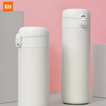 Xiaomi Mijia Pinlo питьевой Нержавеющая сталь вакуумные, сохраняющие тепло чашка термос бутылка для воды с помощью одной руки на изоляции для умного дома