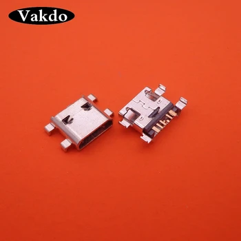 

5pcs Micro mini 6Pin USB Connector Data jack socket replacement Charging Port repair parts 6-pin for Samsung Galaxy 8160