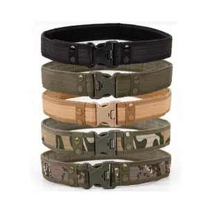 Cinturón Táctico Militar De Marca CARTELO Para Hombre Especialmente  Diseñado Para El Cinturón Ajustable Con Hebilla De Metal Militar 7291011 De  21,04 €