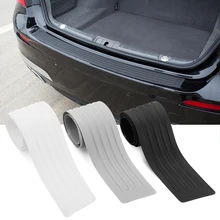 Tronco do carro traseiro pára-choques guarnição guarda placa protetor adesivo para audi q2 q3 q5 q7 bmw x1 x3 x5 x7 mercedes benz glc glk gls gls