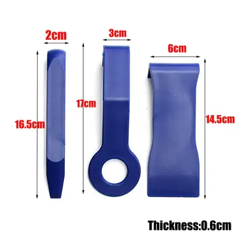 

Car Radio Plastic Audio Stereo Door Trim Dash Panel Install Removal Tool Set 12x