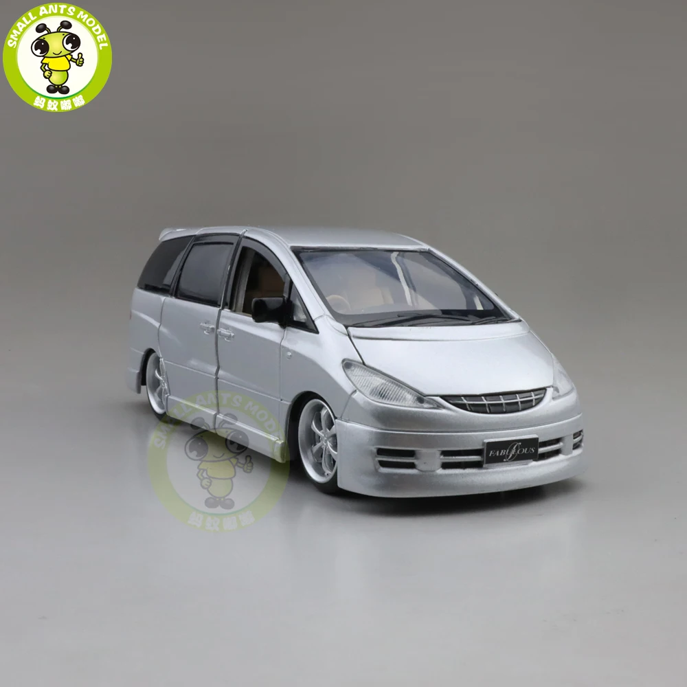 1/32 Jackiekim ESTIMA MPV игрушка OTA литая металлическая Модель автомобиля игрушки дети звук освещение подарки