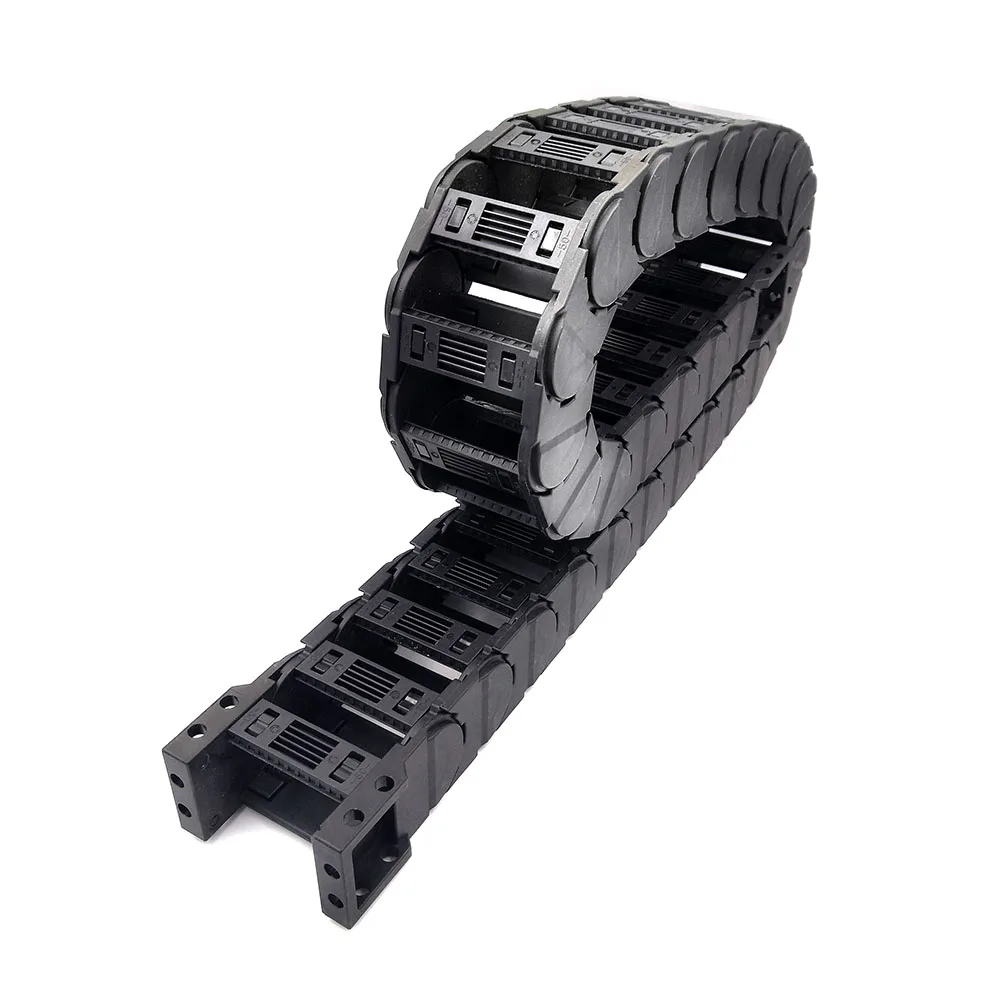 1 Meter D25 Series Low Noise Towline Wire Carrier Cable Drag Chain Transmission Bridge Type Open On Both Sides Hot