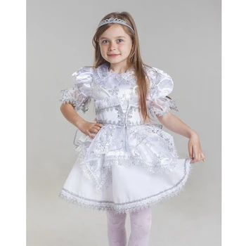 

Carnival costume "Snowflake", textiles size 32, height 122 cm