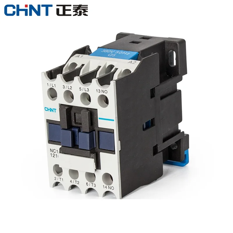 CHINT AC Schütz Elektrische CJX2 LC1 0910 1810 NC1-1210 AC220V Kommunikation 9A 12A 18A 25A 220V 380V Contator din Schiene Montieren