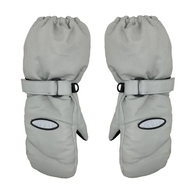 2-6 years old Winter Outdoor Children Ski Gloves Thick Warm Windproof Waterproof Kids Mittens Boys Gloves Girls Mittens
