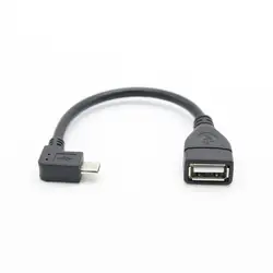 Micro USB 2,0 OTG Кабельный адаптер-переходник для samsung Xiaomi huawei OTG Android Tablet 15 см