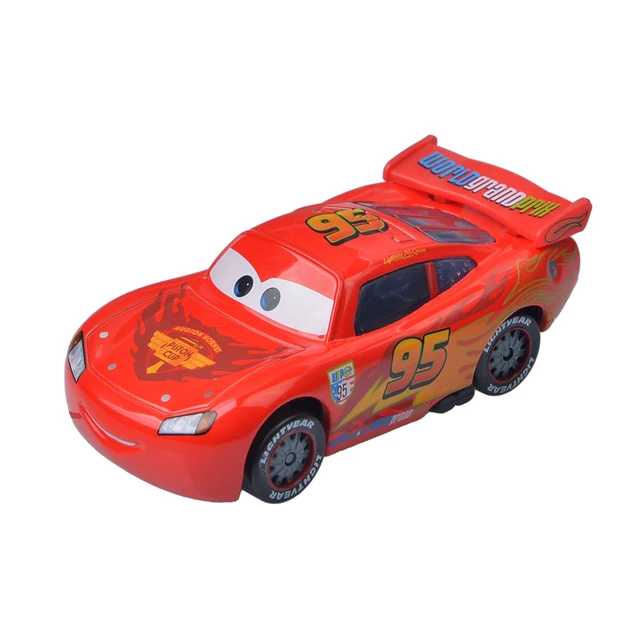 Disney-coches Pixar Cars 3 Lightning McQueen Mater Pision Cup 1:55, aleación de Metal fundido a presión, modelo de coche, juguetes para niños, regalo de cumpleaños
