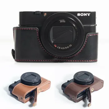 

Leather Protect Half Camera Case Grip for Sony Rx100 Mark VII VI V RX100IV III