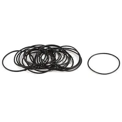 

20 Pcs 29mm x 1mm Rubber O Type Sealing Ring Gasket Grommets Black