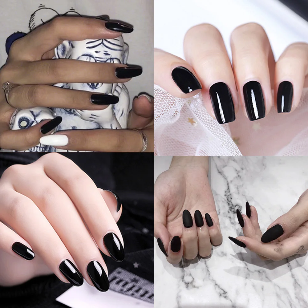 24 шт Поддельные Стразы для ногтей DIY Дизайн миндаль стилеты аксессуары