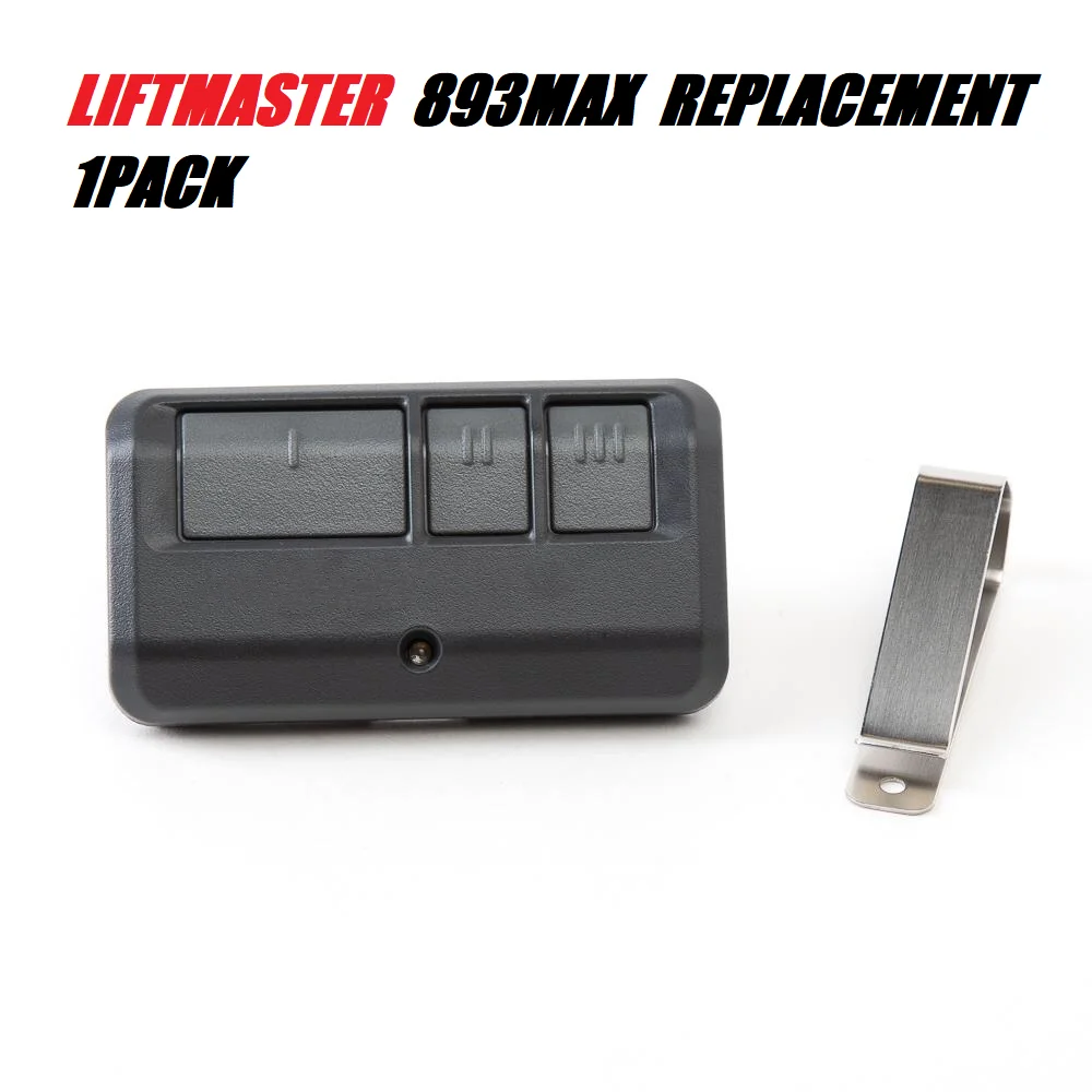 Liftmaster-mando a distancia 893max, Compatible con Craftsman, 1 paquete