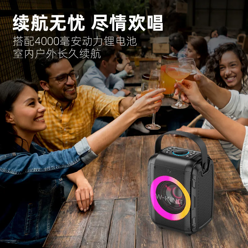 Outdoor W-KING T9 Mini Portable Bluetooth Speaker High Power Wireless ...