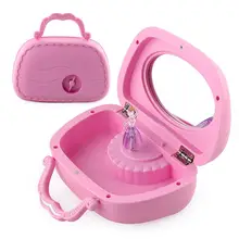 Классический поворотный балерина Музыкальная шкатулка для девушек с ручкой для хранения игрушек Музыкальная шкатулка с зеркалом инновационные музыкальные контейнер для Xmas