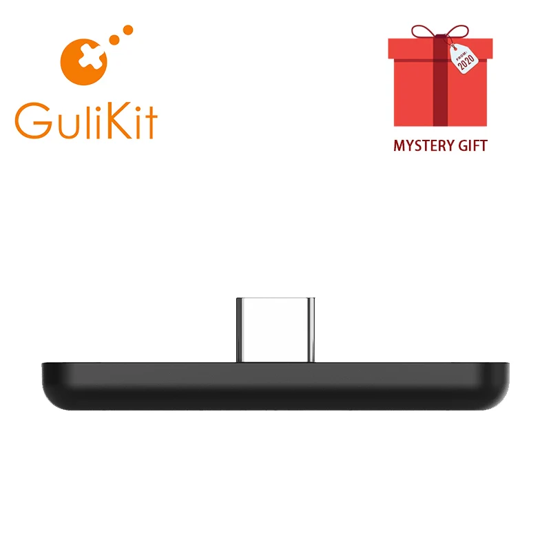 Беспроводной аудио адаптер GuliKit NS07 Route Air Bluetooth или передатчик Type C для Nintendo Switch Lite