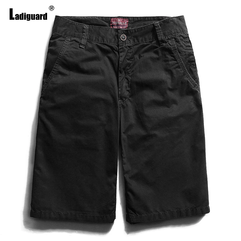 Ladiguard 2021 Stylish simplicity Men Lesiure Shorts Plus Size Men Fashion All-match Half Pants New Summer Casual Beach Shorts casual shorts