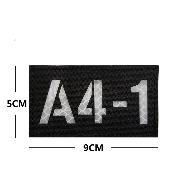 Call Sign Patch Infrared Muiticam 1 2 3 4 Tactical Military Badges Reflective Cp 1b9 2b9 3b9 6b9 Ir Patch Armband Patches Aliexpress