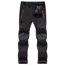 Новые зимние рыболовные водонепроницаемые походные флисовые брюки для походов, походов, альпинизма, лыжного спорта, флисовые брюки для путешествий, 6XL