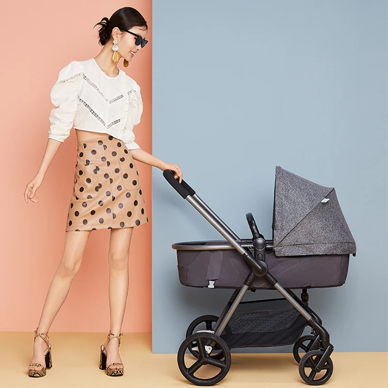 

Parabebe baby stroller 2 in 1 high quality children baby pram shock absorber Newborn Infant Kid Carriage 2in1 carreola para bebe