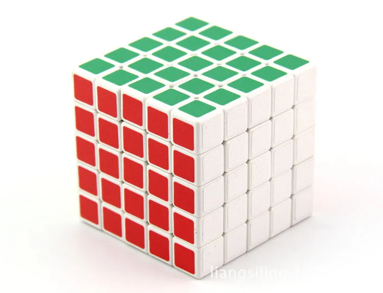 [Kathrine Five Order Magic Cube White] Kathrine Five-Order волшебный песок Клейкая Бумажная игра только Кубик Рубика с учебником